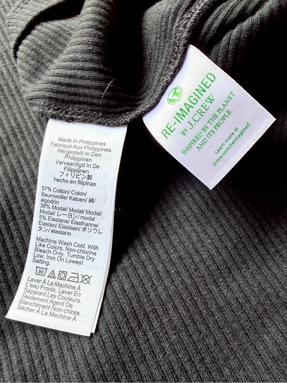 J.Crew Black Ribbed Tank Top Bundle - Picture 3 of 4